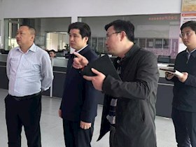 蜀南氣礦礦長李海蒞臨瀘州華潤興瀘燃?xì)庹{(diào)研